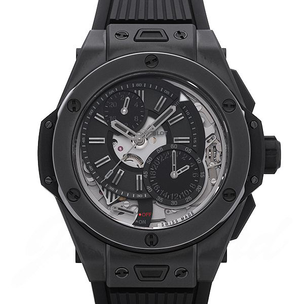 ウブロ HUBLOT スーパーコピー ビッグバン アラーム リピーター オールブラック リミテッド 403.CI.0140.RX